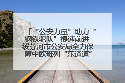 “公安力量”助力“钢铁驼队”提速前进 绥芬河市公安局全力保障中欧班列“东通道”绥芬河隧道贯通