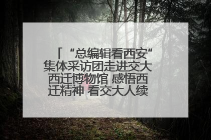 “总编辑看西安”集体采访团走进交大西迁博物馆 感悟西迁精神 看交大人续写爱国奋斗新篇章
