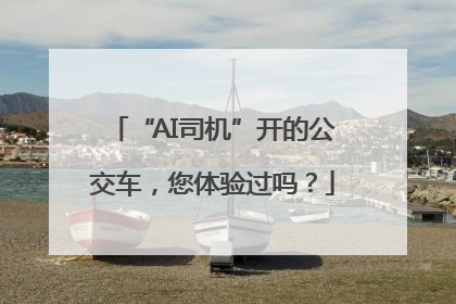 “AI司机”开的公交车，您体验过吗？