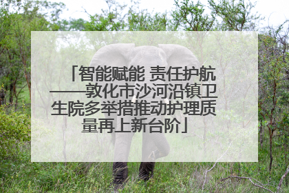 智能赋能 责任护航——敦化市沙河沿镇卫生院多举措推动护理质量再上新台阶