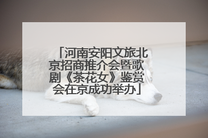 河南安阳文旅北京招商推介会暨歌剧《茶花女》鉴赏会在京成功举办