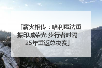 薪火相传：哈利魔法重振印城荣光 步行者时隔25年重返总决赛