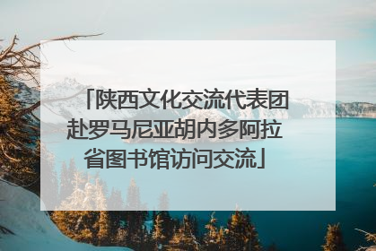 陕西文化交流代表团赴罗马尼亚胡内多阿拉省图书馆访问交流