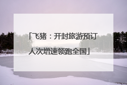 飞猪：开封旅游预订人次增速领跑全国