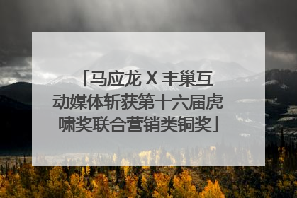 马应龙 X 丰巢互动媒体斩获第十六届虎啸奖联合营销类铜奖