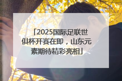 2025国际足联世俱杯开赛在即，山东元素期待精彩亮相